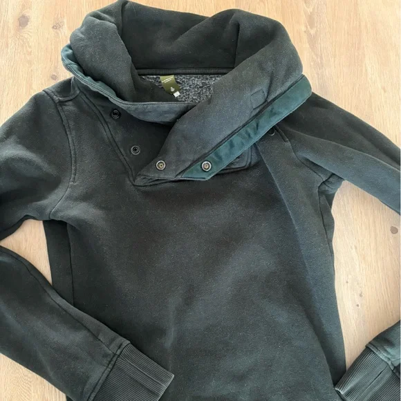 G Star Dark Green Pullover Sweater - Picture 3 of 5